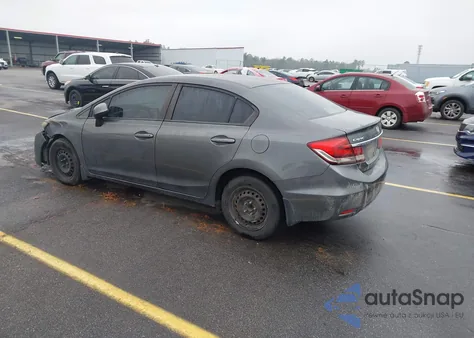 2013 Honda Civic Lx from USA, damaged, VIN 2HGFB2F55DH507997